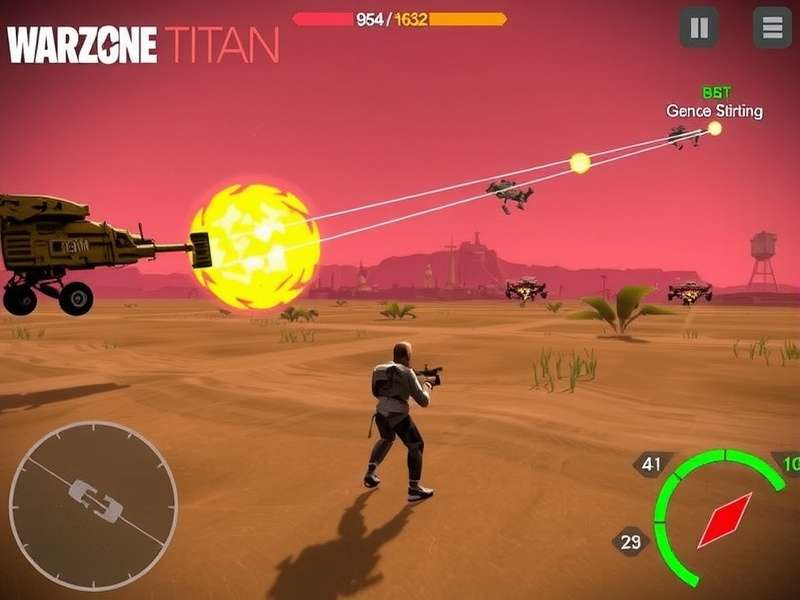 Warzone Titan Gameplay Screenshot